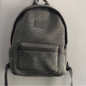Heather grey Dagne Dover large backpack